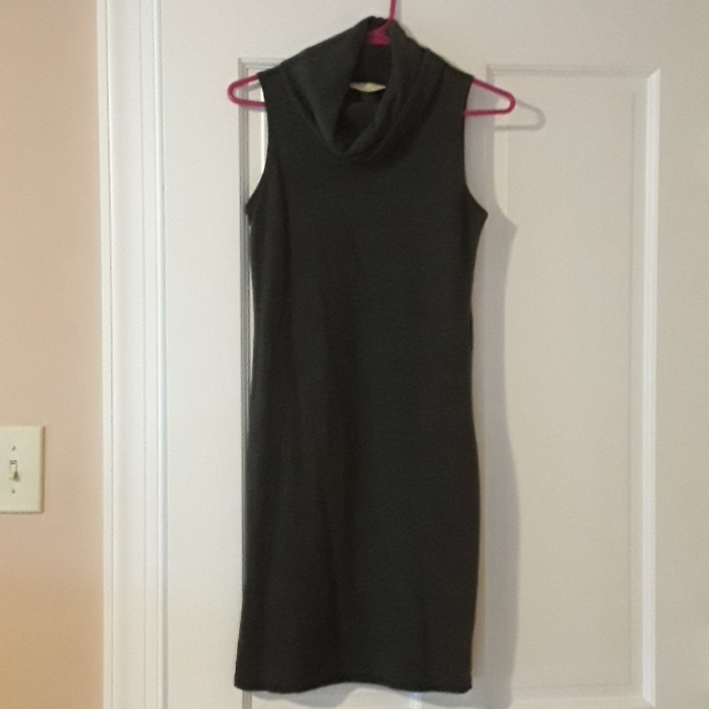 Cowl Neck Sweater Dress